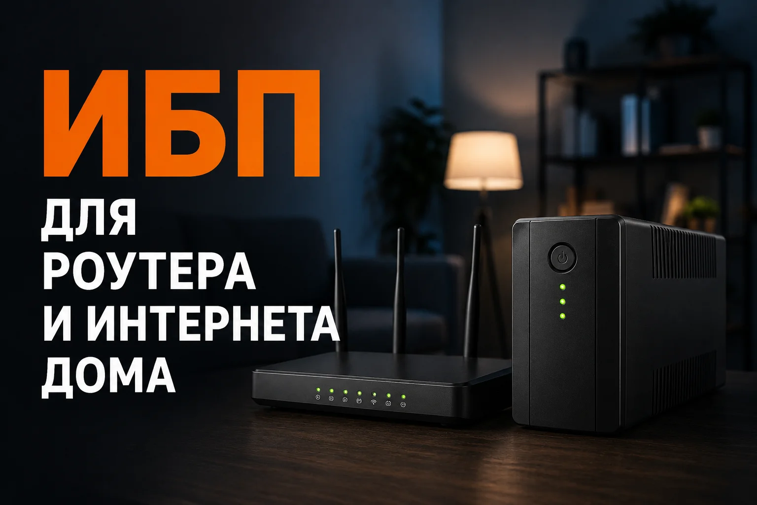 Как выбрать ИБП для роутера и домашнего интернета