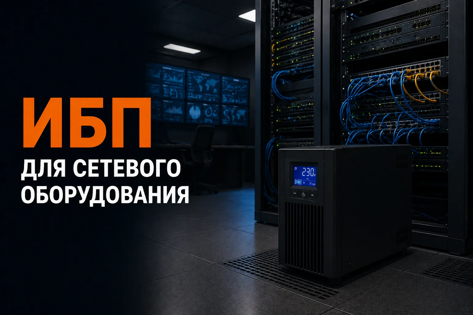 Как выбрать ИБП для сетевого оборудования