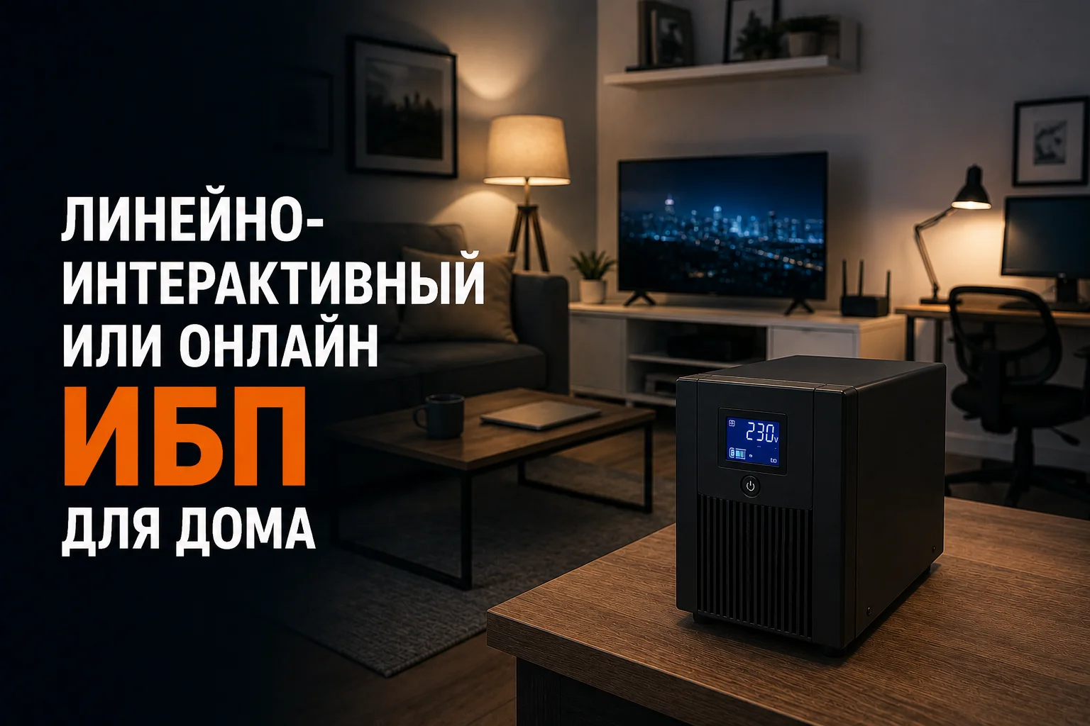 Линейно-интерактивный или онлайн ИБП: что выбрать для дома