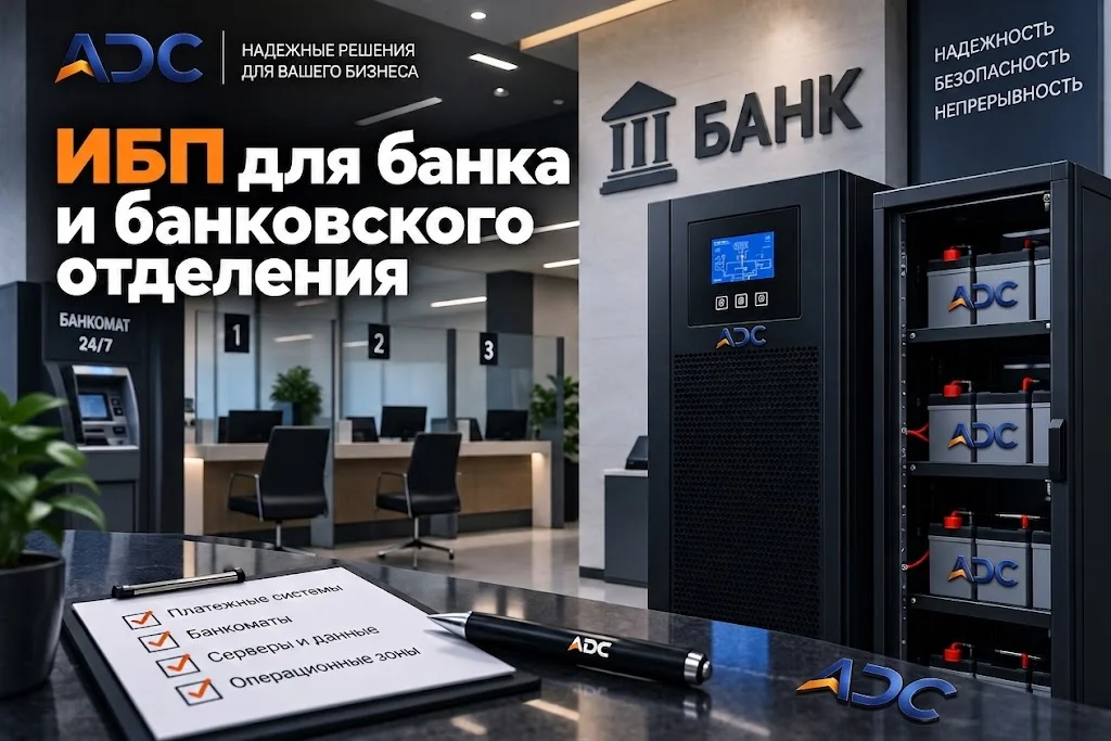 ИБП для банка и банковского отделения