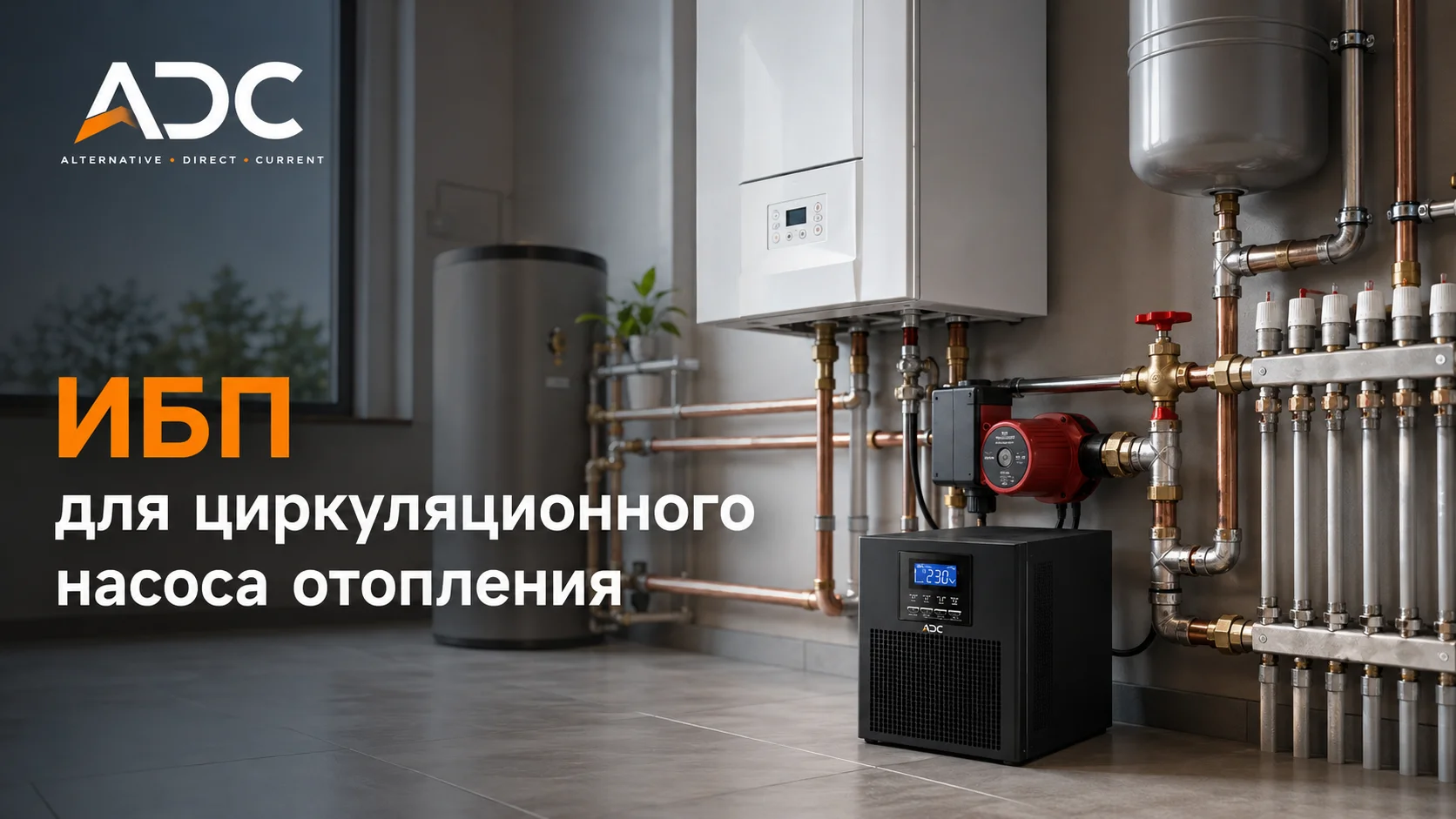 ИБП для циркуляционного насоса отопления